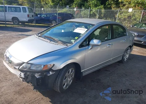 2009 Honda Civic Lx z USA, uszkodzony, nr VIN 1HGFA16569L018919
